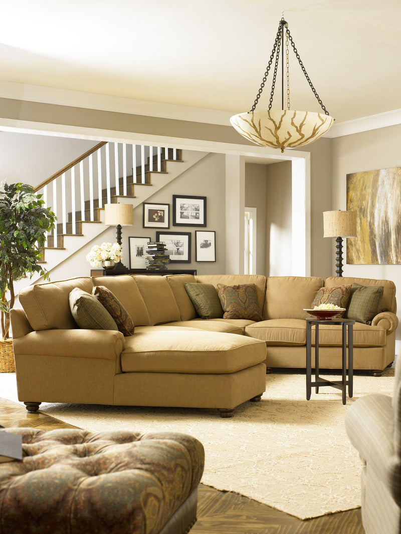 The Henson Custom Fabric Sofa, Sectional, and Chair Collection | King Hickory Furniture