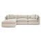 The Owen 4 Piece Sectional (2 Finishes)