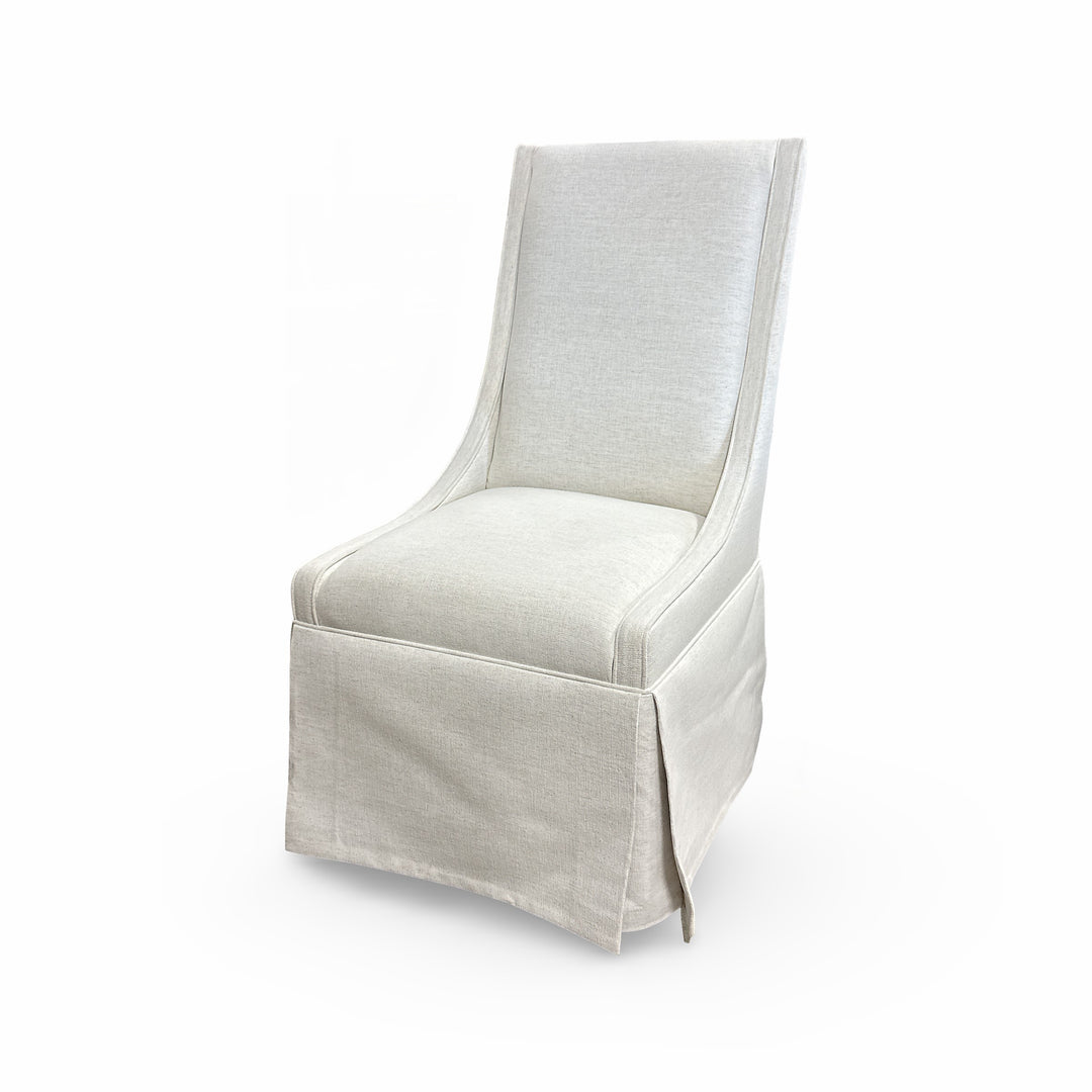 The Kelly Dining Chair in Nomad Snow