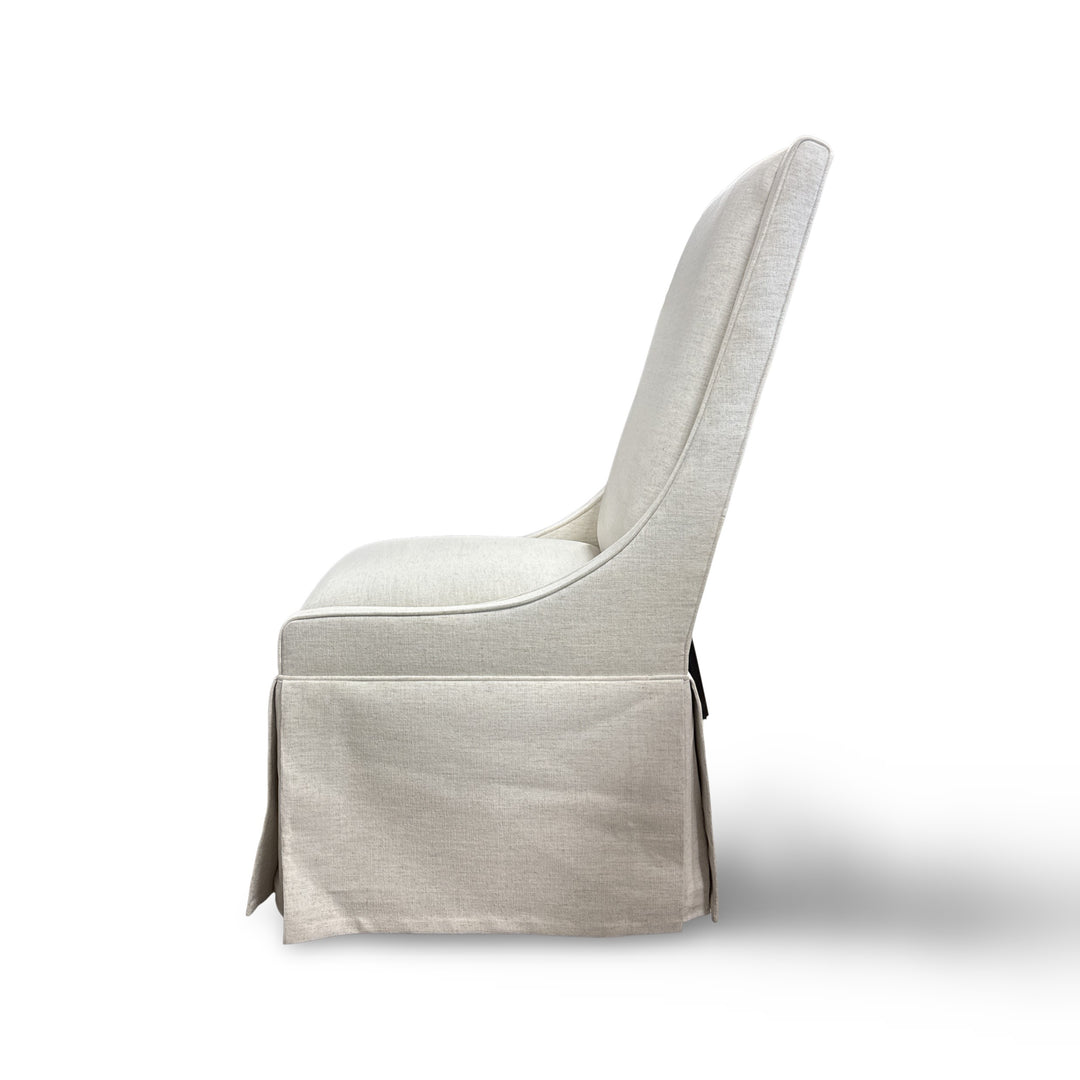 The Kelly Dining Chair in Nomad Snow