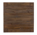 The Fox & Roe Palisades Square Coffee Table in Wire Brush Antique Finish