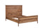 The Fox & Roe Hugo Bedroom Collection Platform Bed in Washed Walnut Finish