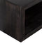 The Fox & Roe Folsom Large Square Coffee Table in Charcoal Finish