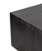 The Fox & Roe Folsom Large Square Coffee Table in Charcoal Finish