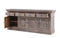 The St. James Media Console in Antiqued Grey Finish
