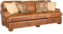 The Henson Custom Leather Sofa, Chair, Sectional Collection | King Hickory Furniture