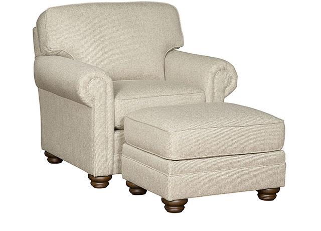 The Bentley Custom Fabric Sofa, Chair, and Sectional Collection King Hickory Furniture