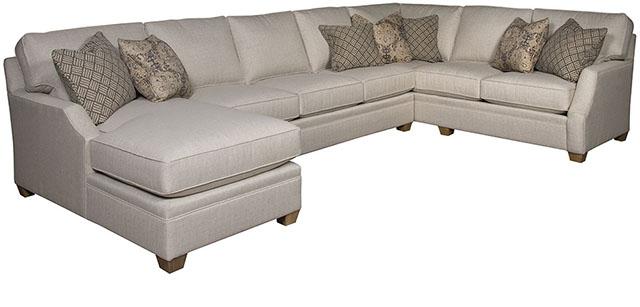 The Benson Custom Fabric Sofa, Chair, and Sectional Collection | King Hickory Furniture