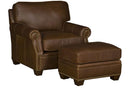 The Benson Custom Leather Sofa, Chair, and Sectional Collection | King Hickory Furniture