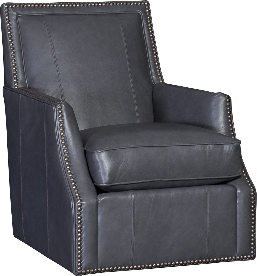 Mayo Furniture Collection Custom Leather Swivel Chair 2325L