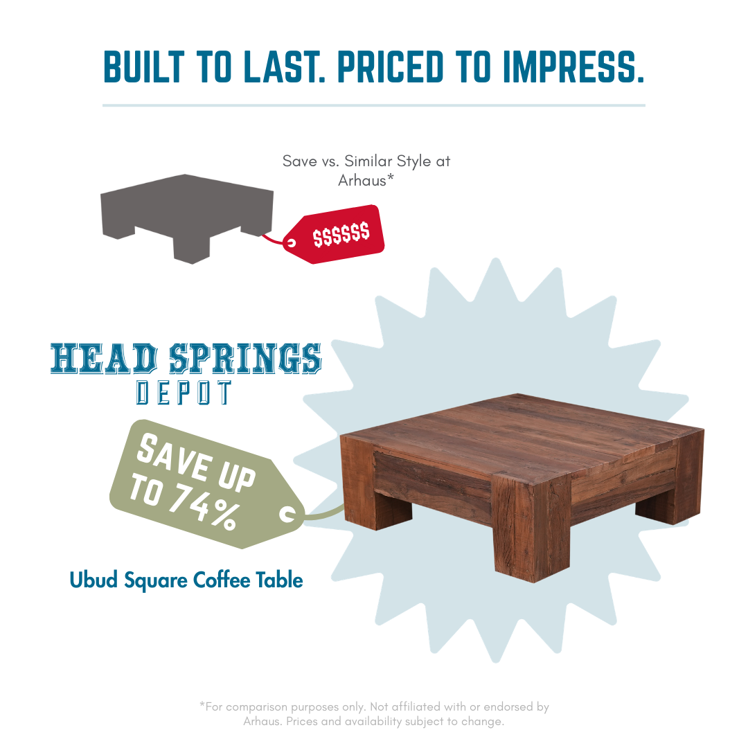 Comparison: Ubud Square Coffee Table vs Arhaus