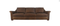 The Fox & Roe Kipton Collection Italian Leather Sofa