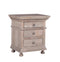 The St. James Bedroom Collection Closed Nightstand in Antiqued Grey Finish