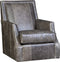Mayo Furniture Collection Custom Leather Swivel Glider Chair 2325L
