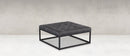The Box Metal Square Ottoman by Younger Furniture 1096