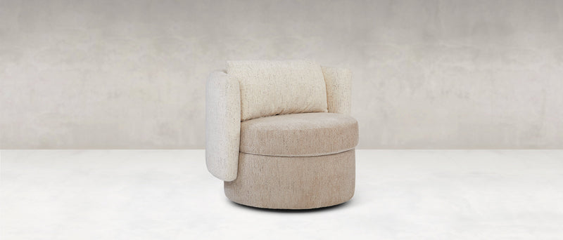 The Butterball Custom Swivel Chair by Younger Furniture 1750
