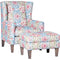 Mayo Furniture Collection Custom Fabric Accent Chair 1421F