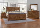 Artisan & Post Solid Wood Cool Rustic 7 Drawer Dresser - Vaughan Bassett in Amber Finish