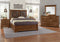 Artisan & Post Solid Wood Cool Rustic 7 Drawer Dresser - Vaughan Bassett in Amber Finish