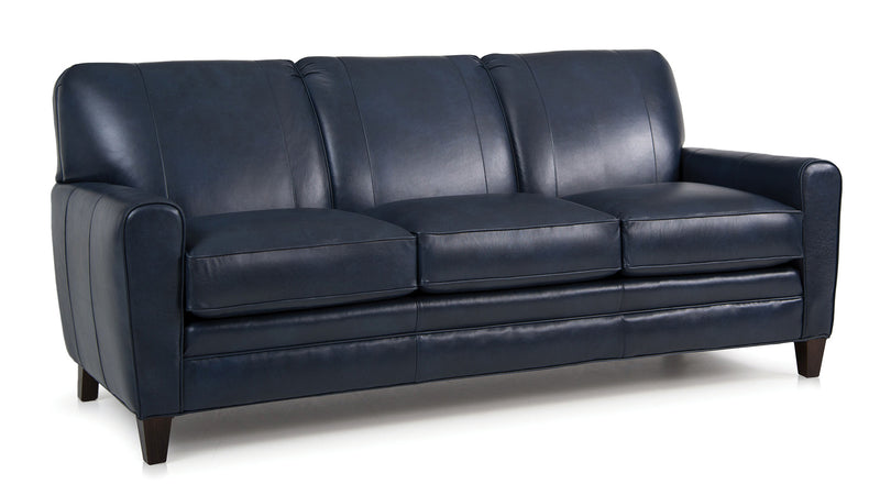 Smith Brothers SB225 Style Custom Leather Sofa - | Smith Brothers