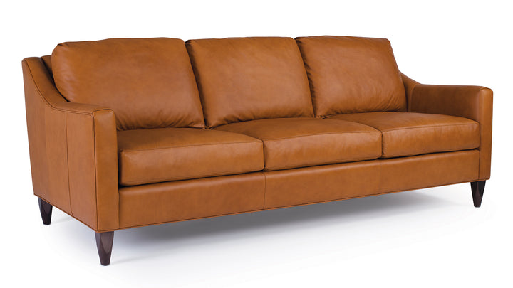 Smith Brothers SB261 Style Custom Leather Sofa