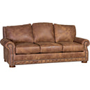 Mayo Furniture Collection Custom Leather Sofa 2900L