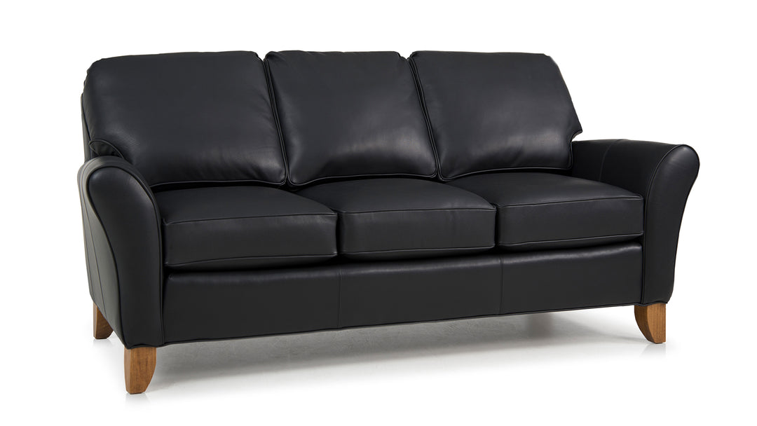 Smith Brothers SB344 Style Custom Leather Sofa
