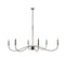 The Z-Lite Arrington Collection 6 Light Chandelier