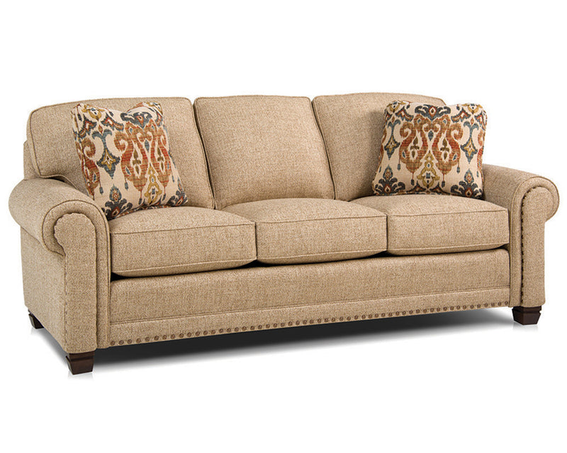 Smith Brothers SB393 Style Custom Fabric Sofa - | Smith Brothers