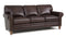 Smith Brothers SB395 Style Custom Leather Sofa - | Smith Brothers