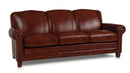 Smith Brothers SB397 Style Custom Leather Sofa - | Smith Brothers