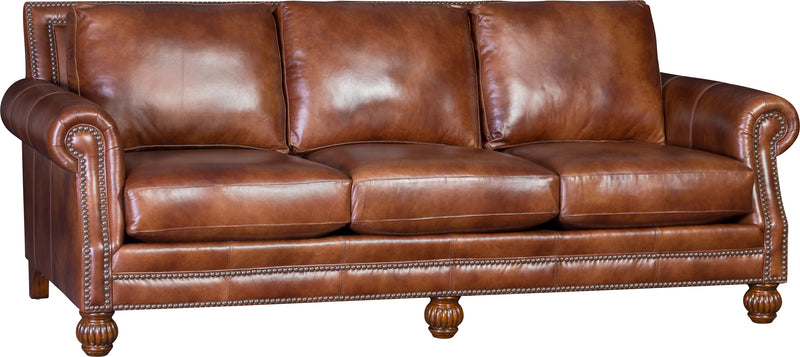 Mayo Furniture Collection Custom Leather Sofa 4300L