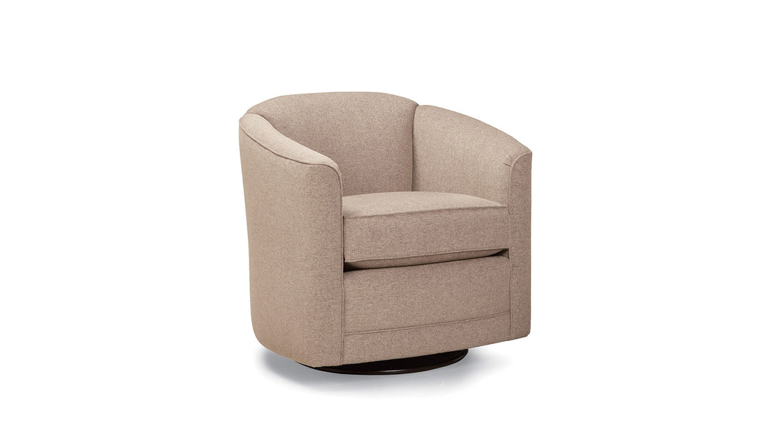 Smith Brothers SB506 Style Fabric Swivel Chair