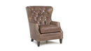 Smith Brothers SB527 Style Leather Chair - | Smith Brothers