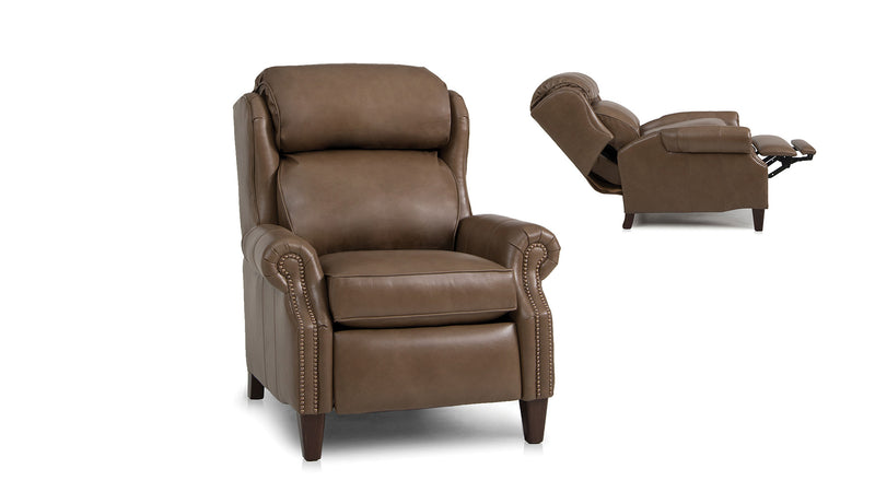 Smith Brothers SB532 Style Leather  Recliner - | Smith Brothers