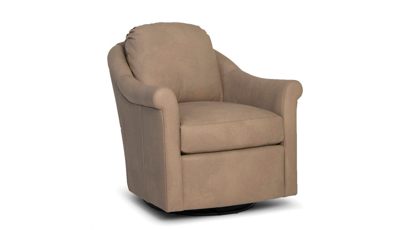 Smith Brothers SB534 Style Leather Chair - | Smith Brothers