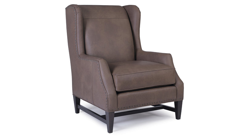 Smith Brothers SB543 Style Leather Chair - | Smith Brothers