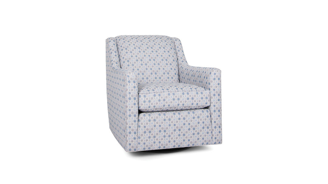 Smith Brothers SB549 Style Fabric Swivel Chair