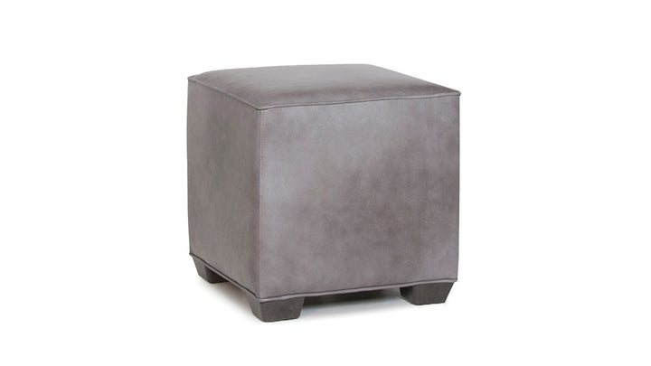 Smith Brothers SB954 Style Leather Occasional Ottomans