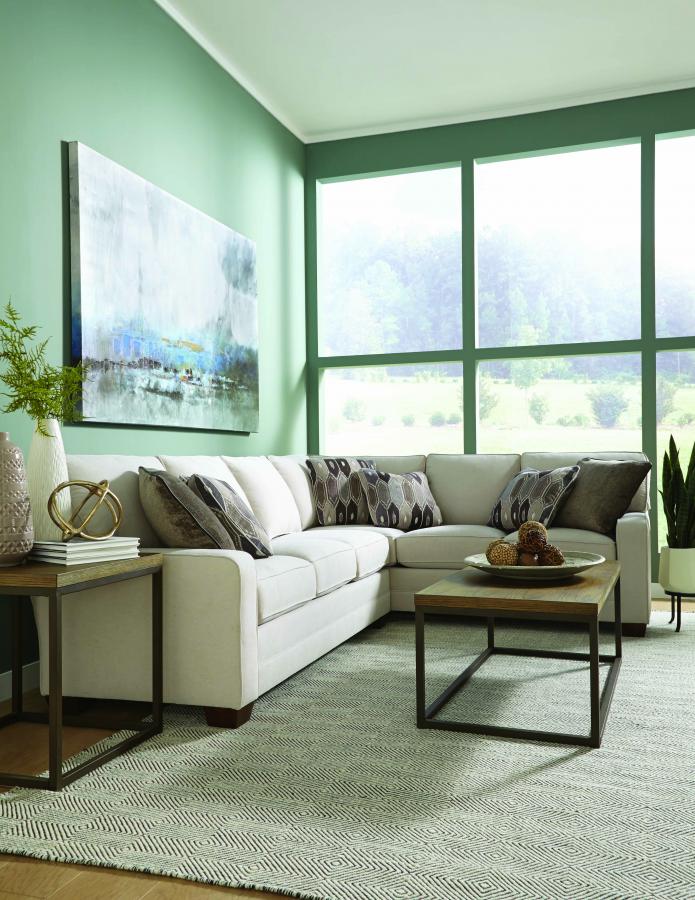 The Bentley Custom Fabric Sofa, Chair, and Sectional Collection King Hickory Furniture