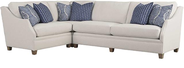 The Brandy Custom Fabric Sofa, Chair, and Sectional Collection King Hickory Furniture