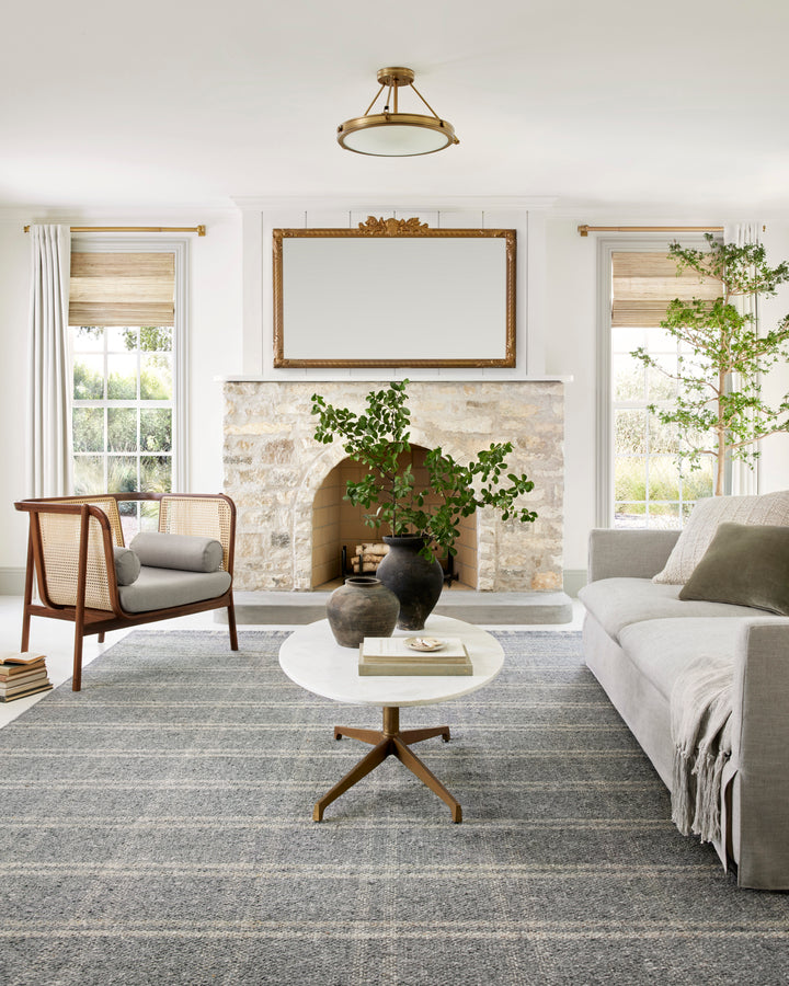 Magnolia Home By Joanna Gaines x Loloi Caleb Collection, CAL-01 MH Mocha / Taupe