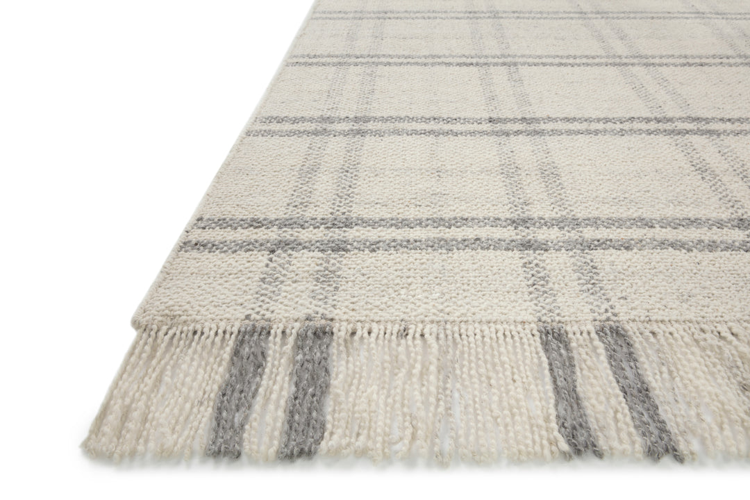 Magnolia Home By Joanna Gaines x Loloi Caleb Collection, CAL-01 MH Natural / Grey