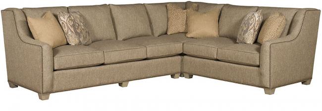 The Drake Sofa, Chair and Sectional - | King Hickory Furniture