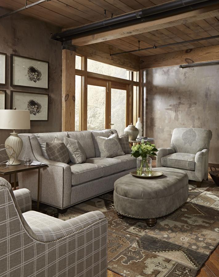 The Drake Sofa, Chair and Sectional - | King Hickory Furniture