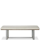 Intrigue Upholstered Dining Bench Riverside Furniture 39359