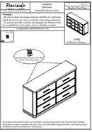 Pasadena Six Drawer Dresser Riverside Furniture 81060