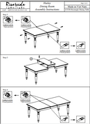 Hailey Rectangular Dining Table Riverside Furniture 15250