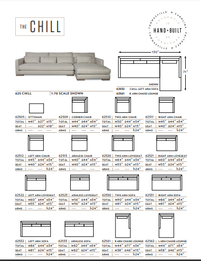 The Chill Custom Sofa by Younger Furniture 62530