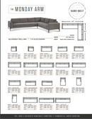 The Monday Custom Sofa by Younger Furniture 56230